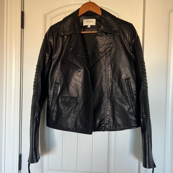 Real leather Moto jacket - Picture 3 of 16